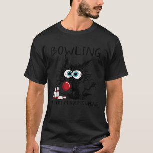 Camiseta Bolas de gato negro porque el asesinato es un Ca d