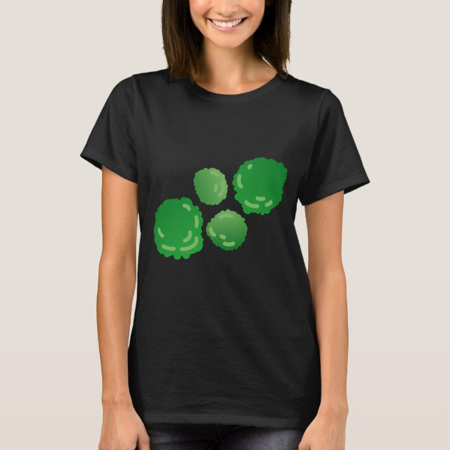 Camiseta bolas de musgo (Anverso)