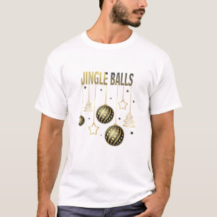 Camiseta bolas de Navidades divertidos