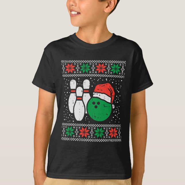 Camiseta Bolas de Navidades feos, bolas de deporte suéter,  (Anverso)