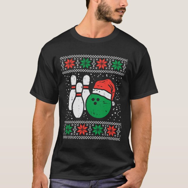 Camiseta Bolas de Navidades feos, bolas de deporte suéter,  (Anverso)