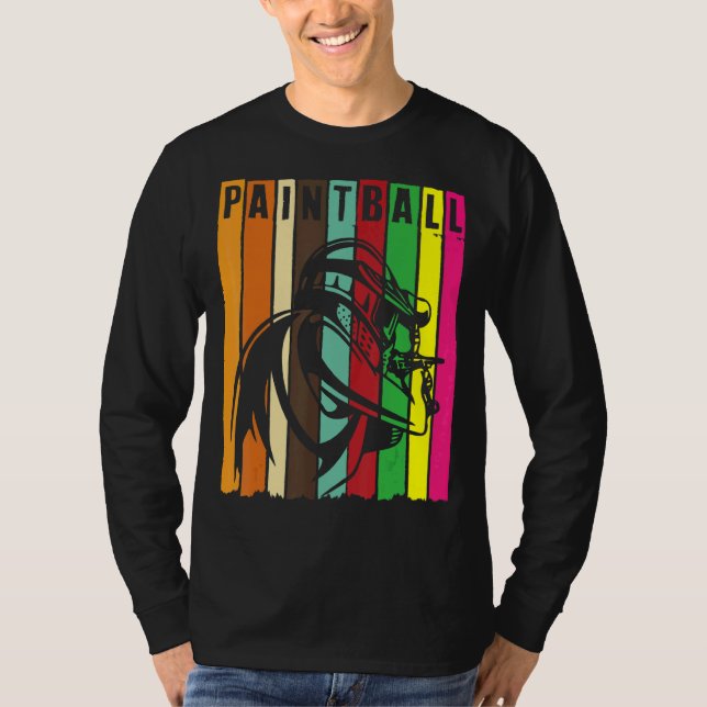 Camiseta Bolas de pintura comiendo mis bolas 1 (Anverso)