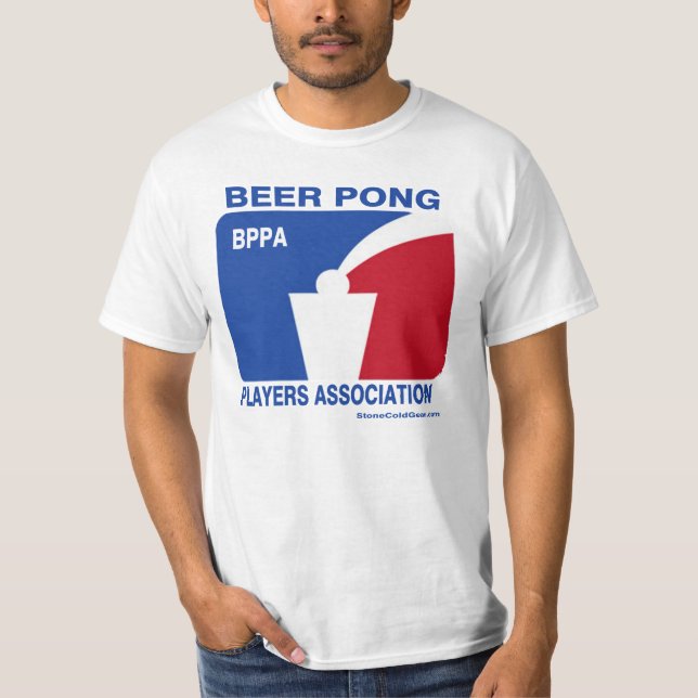 Camiseta Bolas de Pong de la cerveza adentro (Anverso)