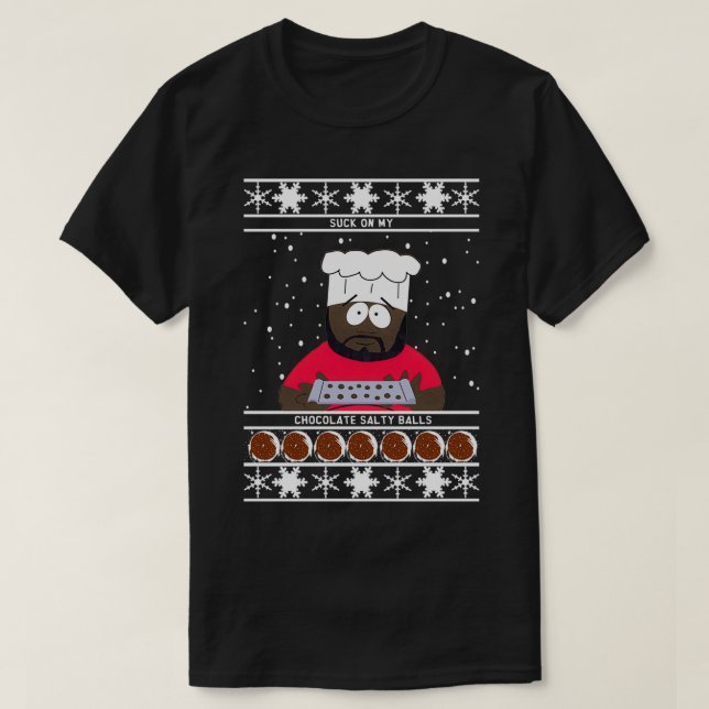 Camiseta Bolas de salado de chocolate (Diseño del anverso)