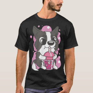 Camiseta Bolas de té Tapioca de Boba de secado de collie de