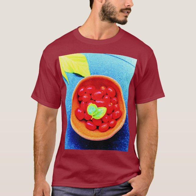 Camiseta "Bolas de tomates" Foto Cuta. ¡Hazte con una en Za (Anverso)