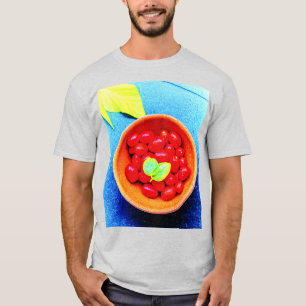 Camiseta "Bolas de tomates" Foto Cuta. ¡Hazte con una en Za