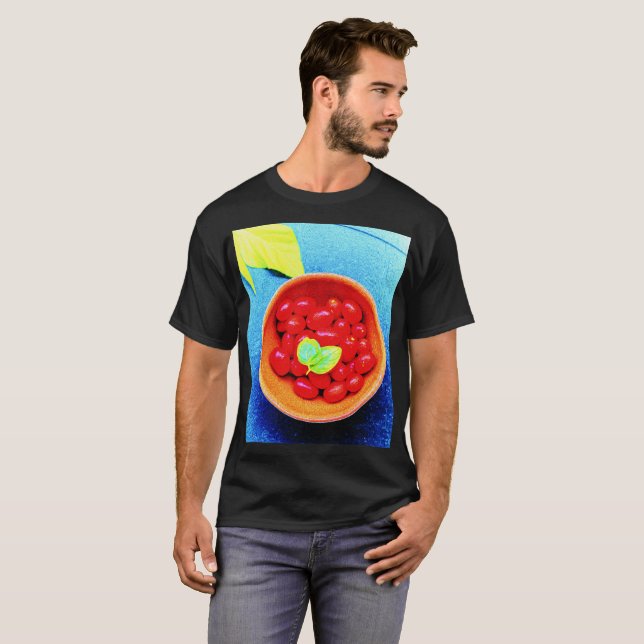 Camiseta "Bolas de tomates" Foto Cuta. ¡Hazte con una en Za (Anverso completo)
