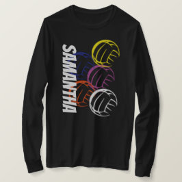 Camiseta Bolas de voleibol neón