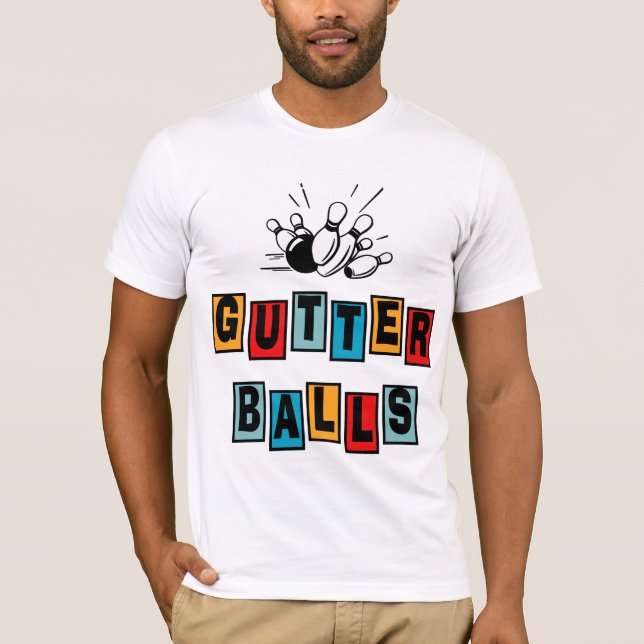 Camiseta Bolas del canal de los bolos (Anverso)