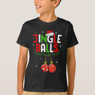 Camiseta Bolas Tinsel Coincidencia de castañas Navidad Pare