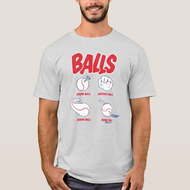 Camiseta BOLAS Vintage de los 80 (Anverso)