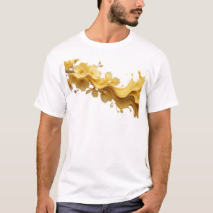 Camiseta Bold & Beautiful ABSTRACT FLOWER Diseño Gráfico