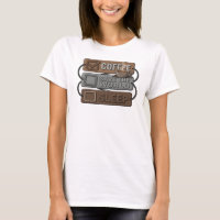 Camiseta Bold & Beautiful Gold CAFE PRIMERO SALVA 