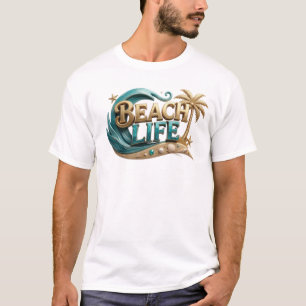 Camiseta Bold & Beautiful VIDA DE PLAYA Motivo Artístico