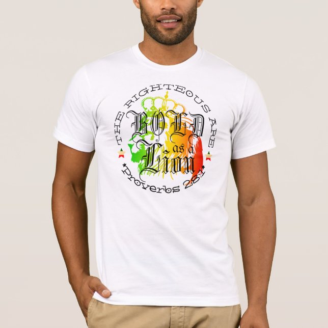 Camiseta BOLD como LEÓN (Anverso)