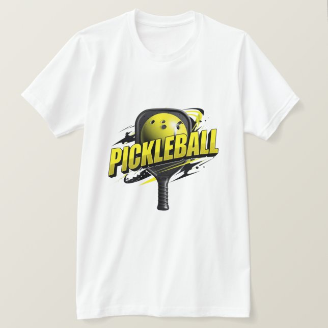 Camiseta Bold Pickleball Graphic Shirt | Modern Sport Typog (Anverso del diseño)