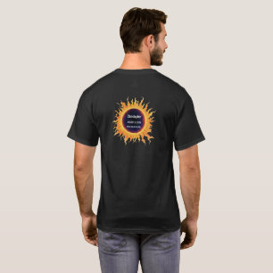 Camiseta Bold Watercolor Eclipse Solar Total 2026