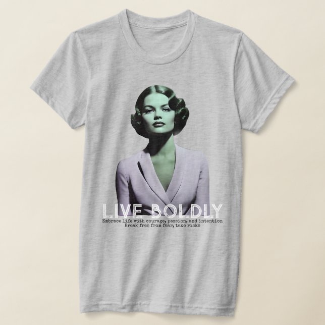Camiseta BOLDLY en vivo (Distribución)