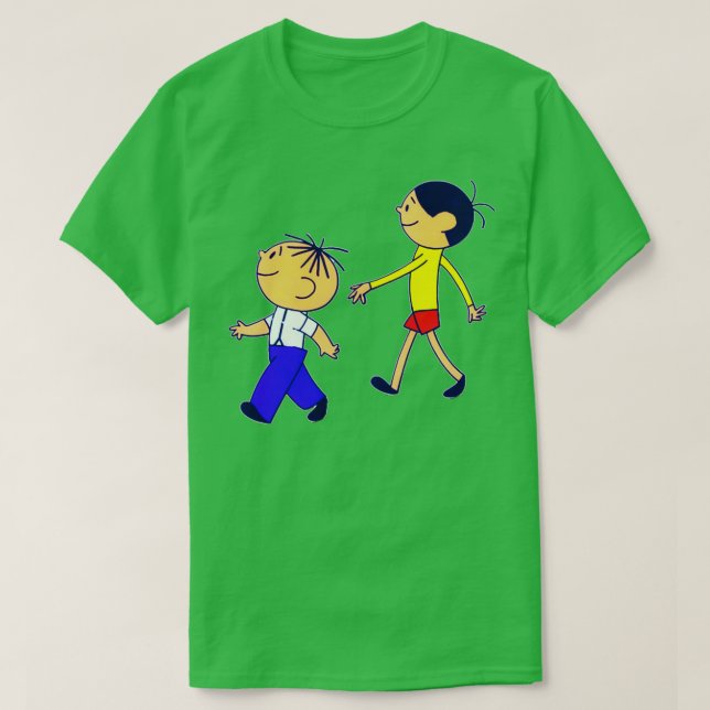 Camiseta Bolek y Lolek (Diseño del anverso)