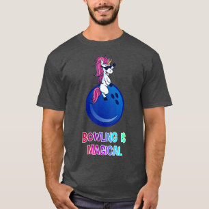 Camiseta Bolera de unicornio de bolas de unicornio