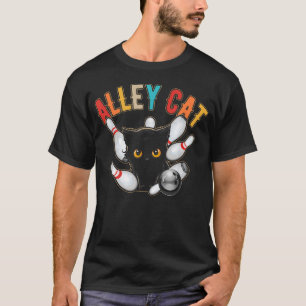 Camiseta Bolera Retro Vintage Bolera Alley-Cat Vintage