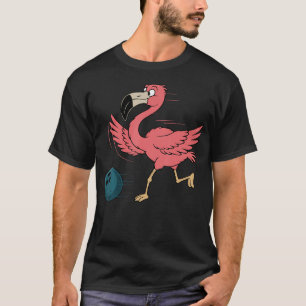 Camiseta Bolera s Para Mujeres Niñas Niños Hombres Flamingo
