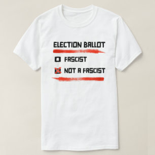 Camiseta Boleta Electoral 2024: Vota No a un Fascista