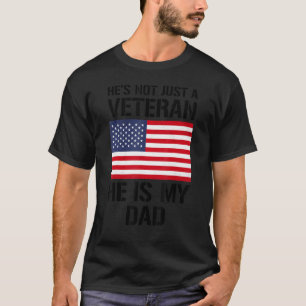 Camiseta Boletín de Hijos Son Padre Veterano