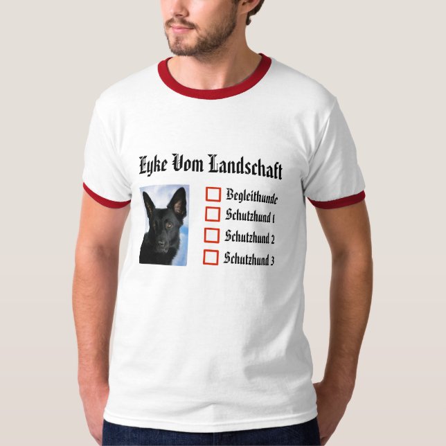 Camiseta Boletín de notas ADAPTABLE de SchH (Anverso)