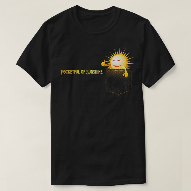 Camiseta Boleto de Sunshine Happy Joy (Diseño del anverso)