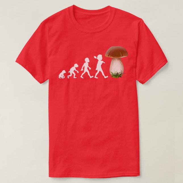 Camiseta Boletus porcini mushroom mushroom picker mushroom (Diseño del anverso)