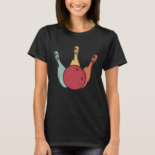 Camiseta Boliche Bola Pins Bolichista Strike Leyenda Bolos