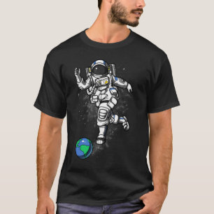 Camiseta Boliche de astronautas espaciales