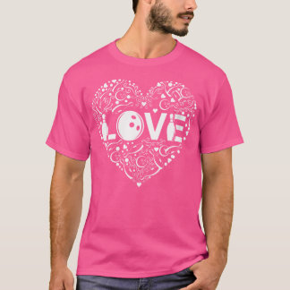 Camiseta Boliche de la Liga de Bowling de The Wo Bowling Lo