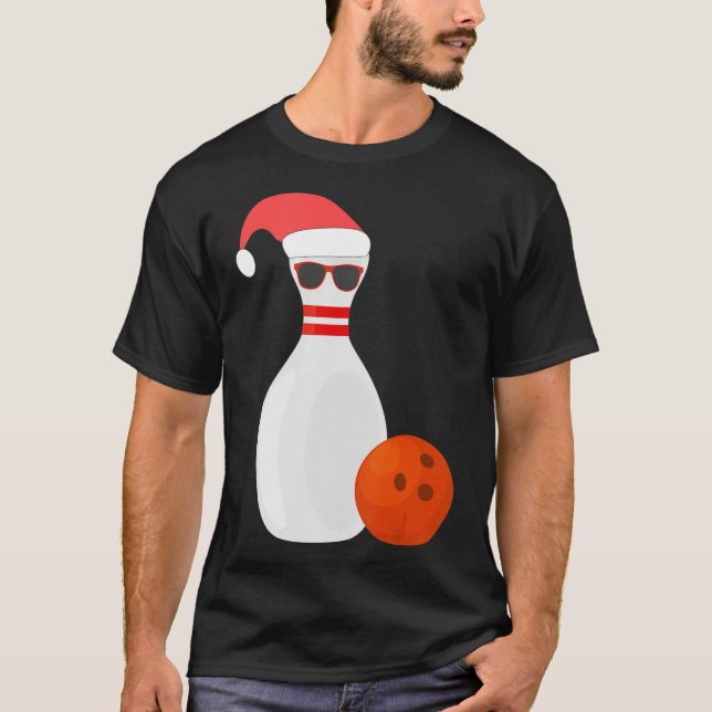 Camiseta Boliche de Navidades deportivos - Boliche de Snowm (Anverso)