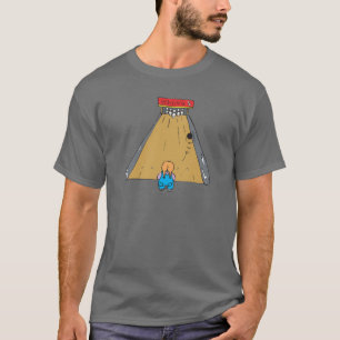 Camiseta boliche de pequeño tot bolas fuera