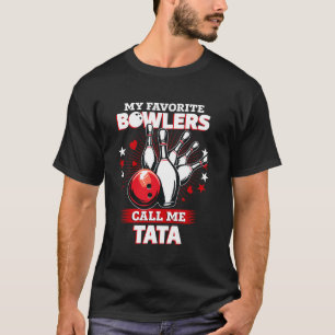Camiseta Boliche Divertido Mi Bolichista Favorito Me Llama