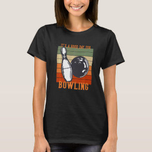 Camiseta Boliche Equipos de Bolos Vintage Repuesto Perno Go