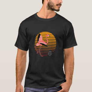 Camiseta Boliche Flamingo Bowling Bowler Bowler Bowling Pin