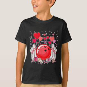 Camiseta Boliche Mono Valentino Corazón Amante Jugador Arco