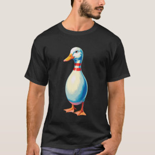Camiseta Boliche Patito Chiste Jugador Divertido Golpe Repu