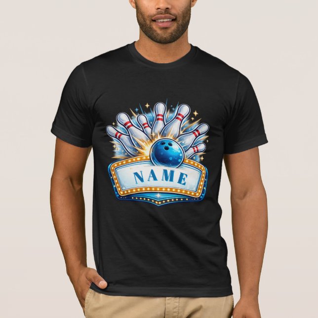 Camiseta Boliche Personalizado  (Anverso)