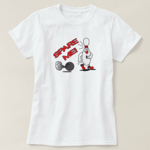 Camiseta Boliche Spare Me   Humor