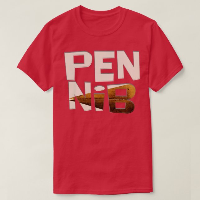 Camiseta Bolígrafo (Diseño del anverso)