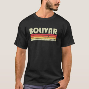 Camiseta Bolívar Mo Missouri Funny Home Roots Retro 7