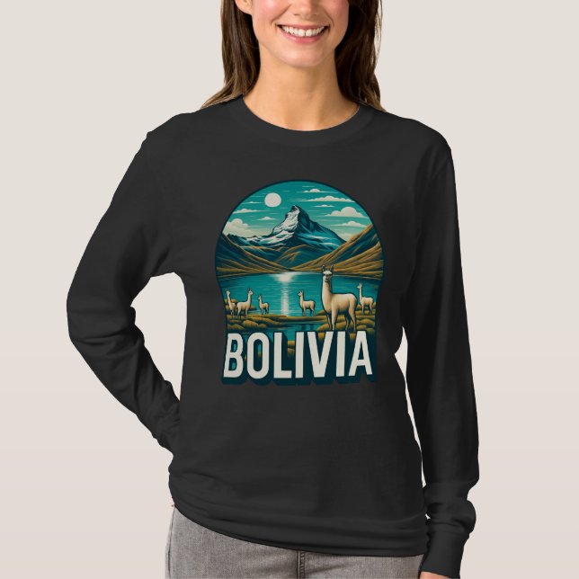 Camiseta Bolivia América del Sur (Anverso)