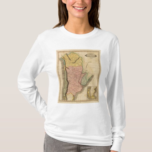 Camiseta Bolivia, chile, provincias unidas (Anverso)