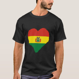 Camiseta Bolivia Orgullo Boliviano Roots Heart Bolivi