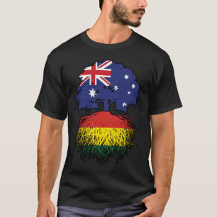 Camiseta Bolivia: Raíces de árboles australianos bolivianos